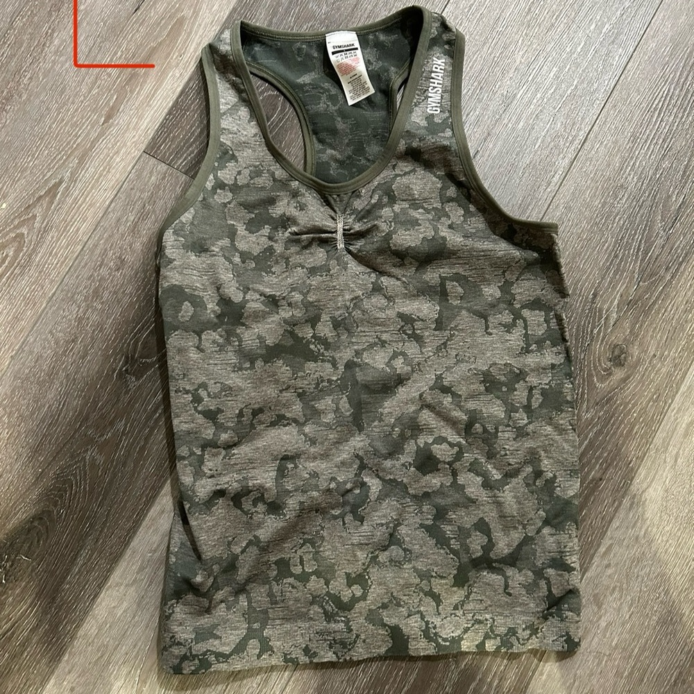 Gymshark Camo Tank Top